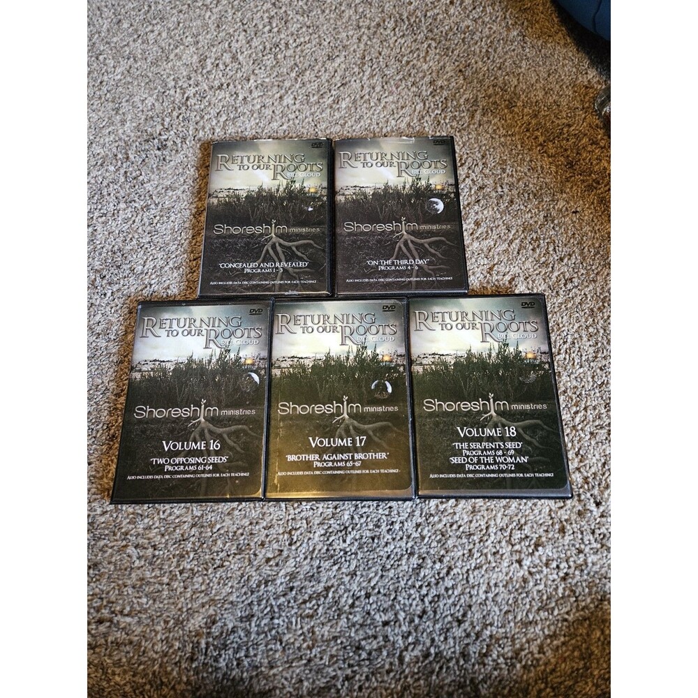 Return To Our Roots-‎ Bill Cloud DVD Lot(5)